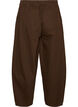 Barrel-Jeans mit hoher Taille und elastischem Bund, Braun, Packshot image number 1