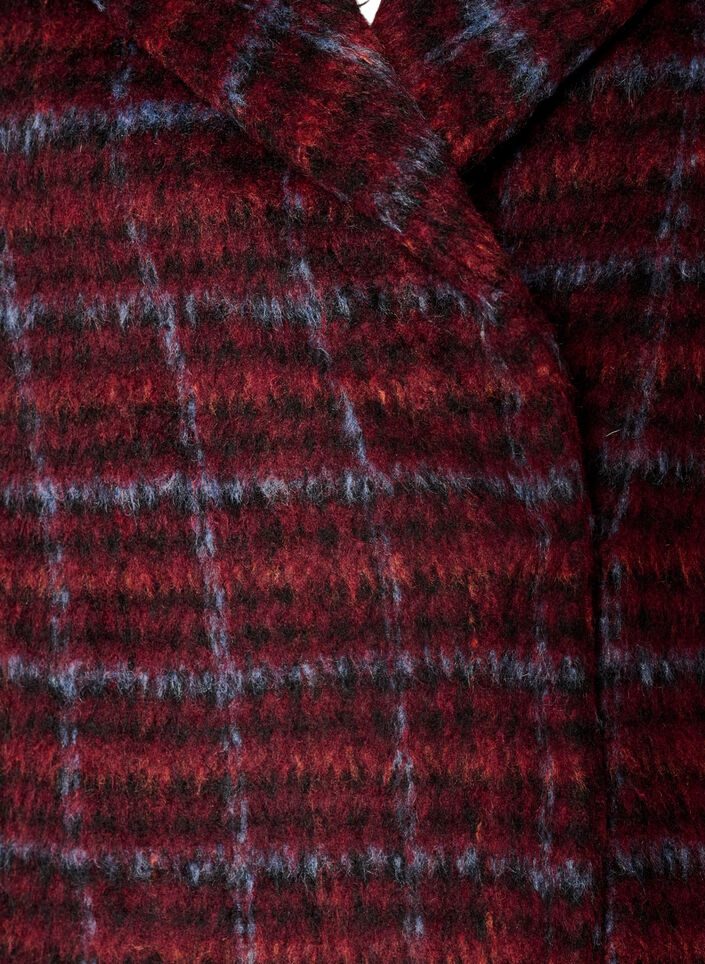 Karierte Jacke mit Taschen, Rot, Packshot image number 2