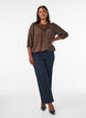 Bluse aus Spitze mit 3/4-&Auml;rmeln, Braun, Model image number 1