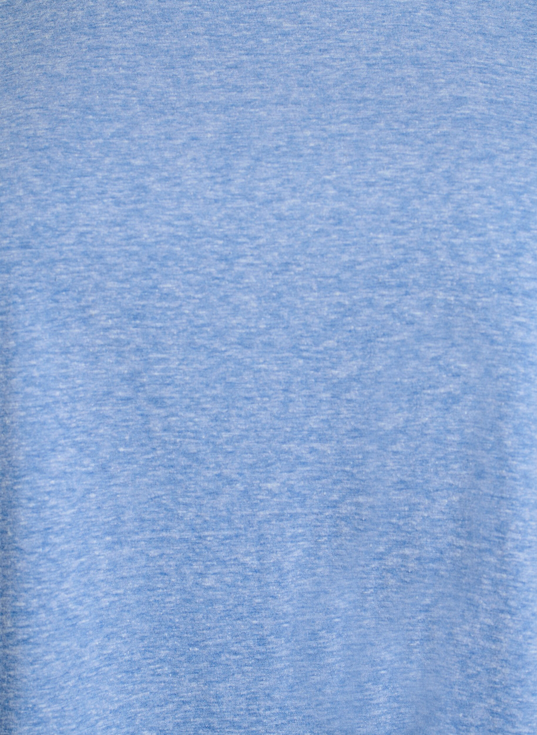 ZizziMelange T-Shirt mit kurzen &Auml;rmeln, Blau, Packshot image number 2