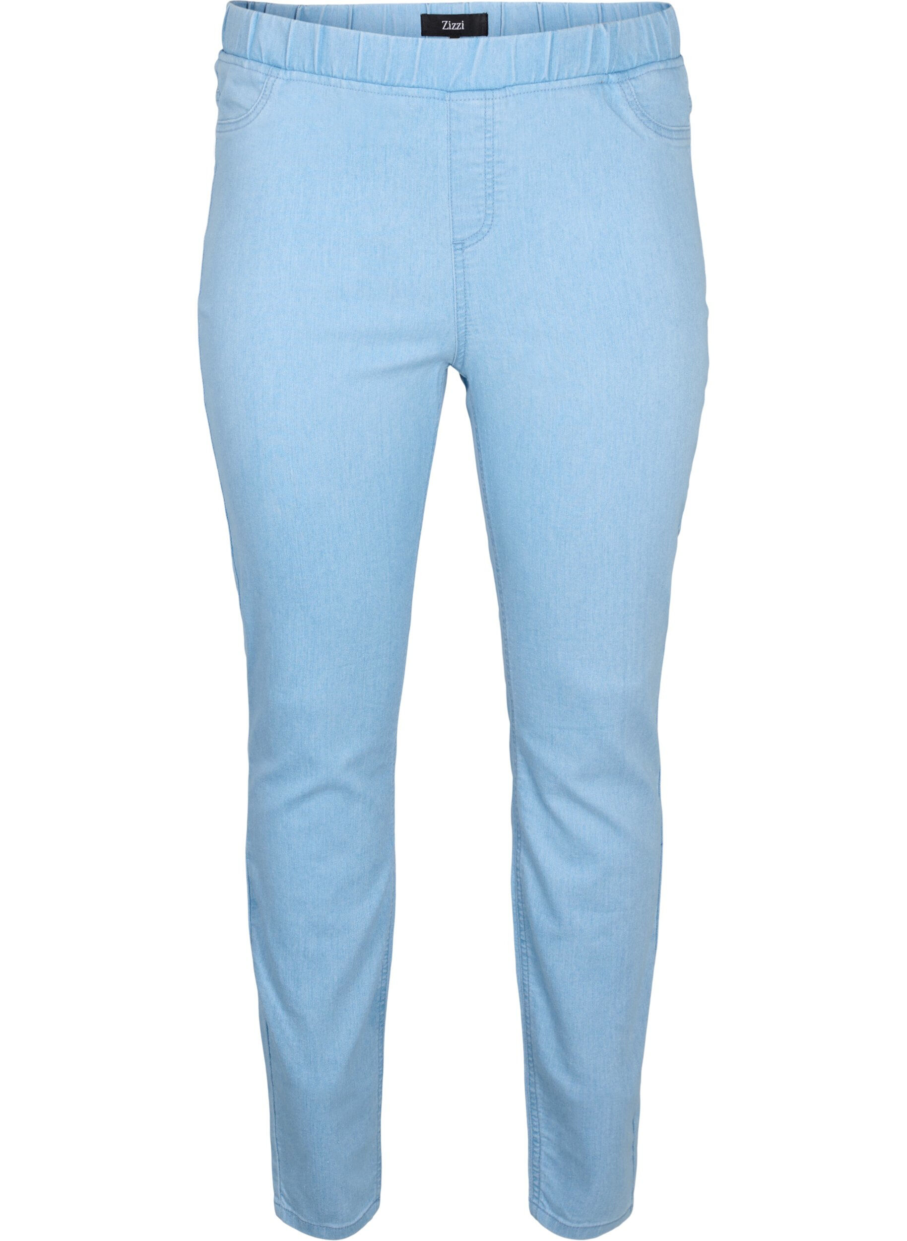 ZizziJeggings mit Taschen, Light blue, Packshot image number 0