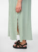 Kn&ouml;chellanges Hemdblusenkleid mit Bindeg&uuml;rtel und Streifen, Gr&uuml;n, Model image number 2