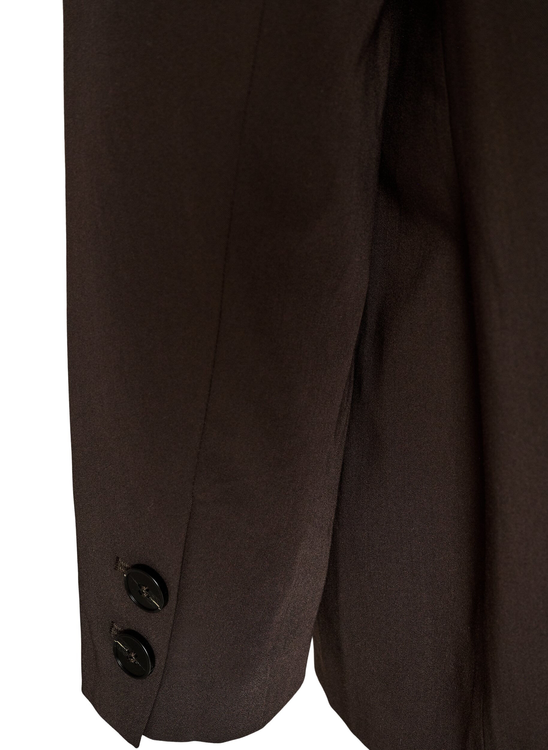 ZizziZweireihiger Blazer mit lockerer Passform, Braun, Packshot image number 4