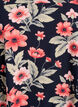 Kurz&auml;rmliges Baumwollkleid mit Print, Blau, Packshot image number 2
