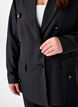 Blazer mit Pailletten-Blumen, Black, Model image number 2
