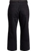 Weite Jeans mit verkürzter Länge, Schwarz, Packshot image number 1