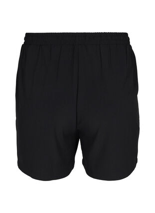 Lockere Shorts mit Taschen, Black, Packshot image number 1
