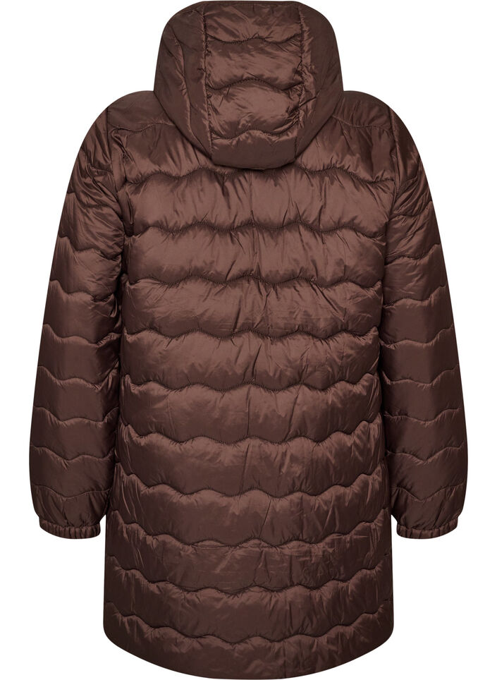 Steppjacke, Braun, Packshot image number 1