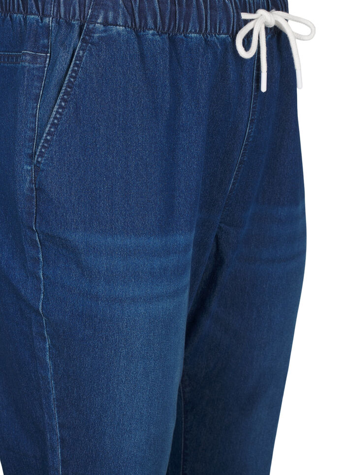 Jeans-Jogginghose mit Taschen, Blau, Packshot image number 2