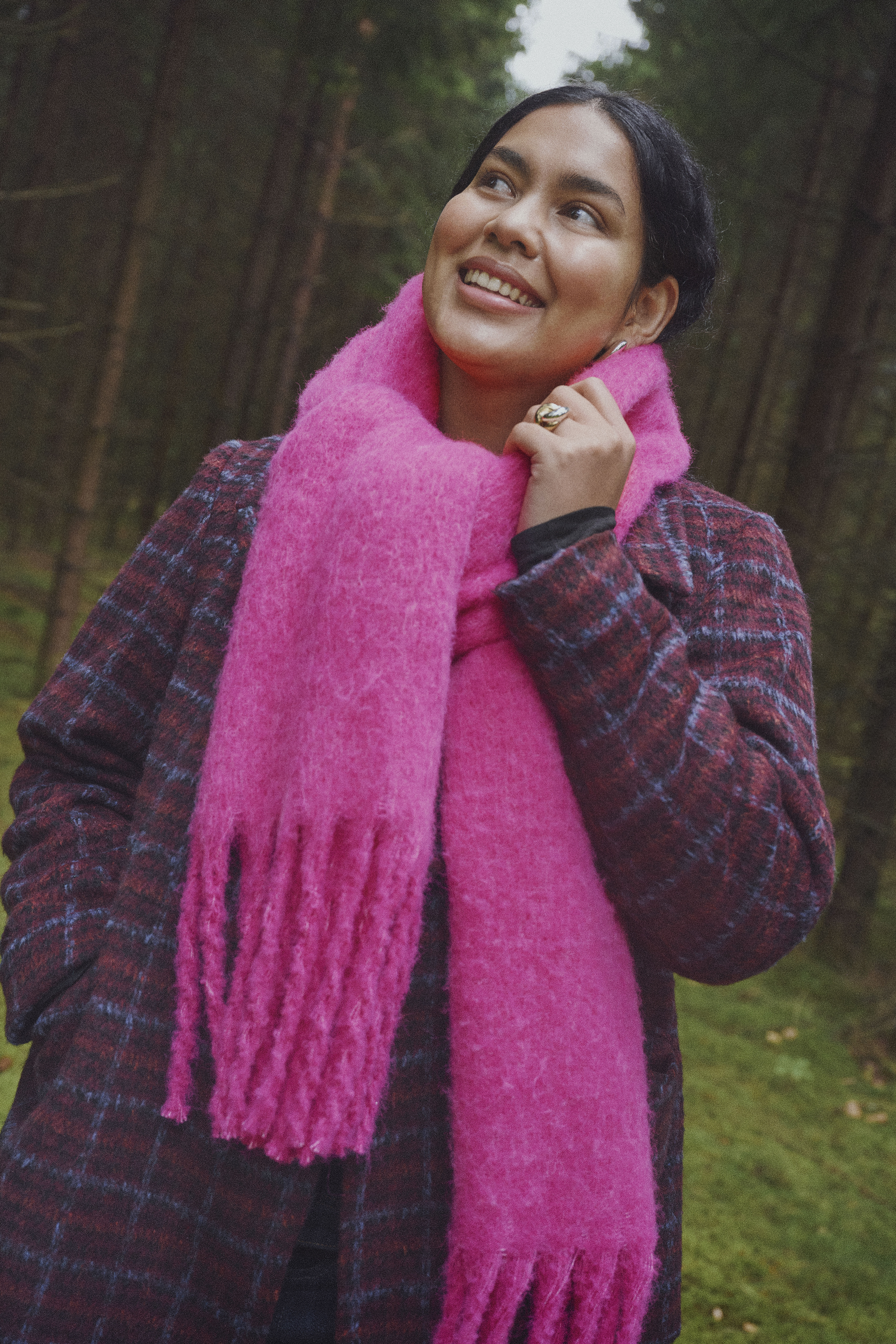 Bunte winterliche Eleganz, , Model