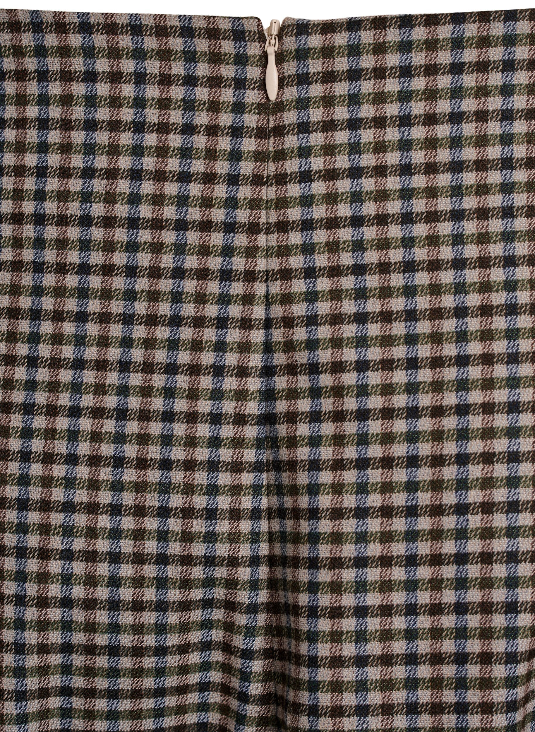 ZizziKurzer A-Linien-Rock, Braun, Packshot image number 3