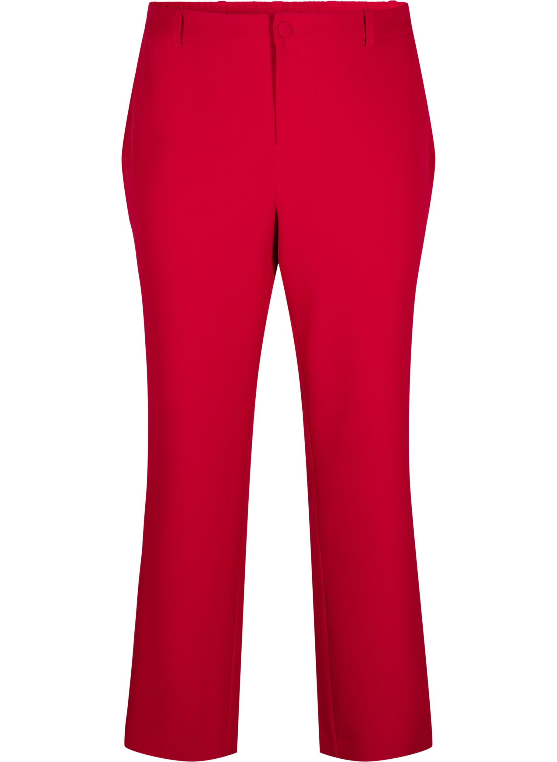 ZizziAnzughose mit Taschen, Tango Red, Packshot image number 0