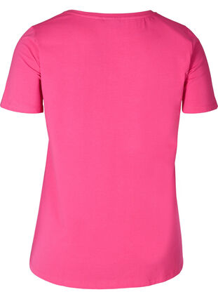 Basic T-Shirt, Fuchsia Purple, Packshot image number 1