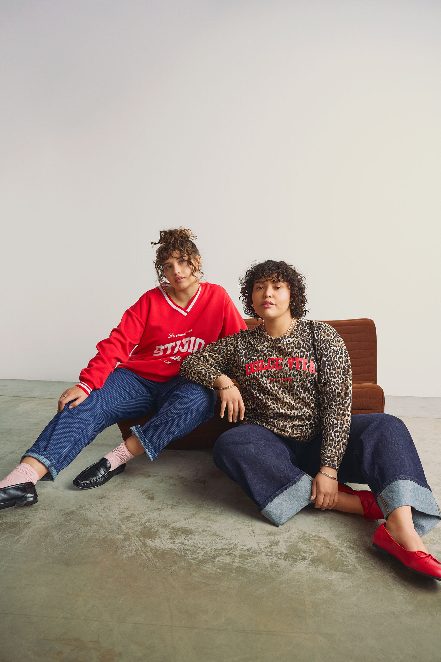 ZizziLeopard und rote Farben, , Model