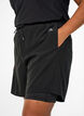 Trainingsshorts mit Innenhose und Handytasche, Schwarz, Model image number 3