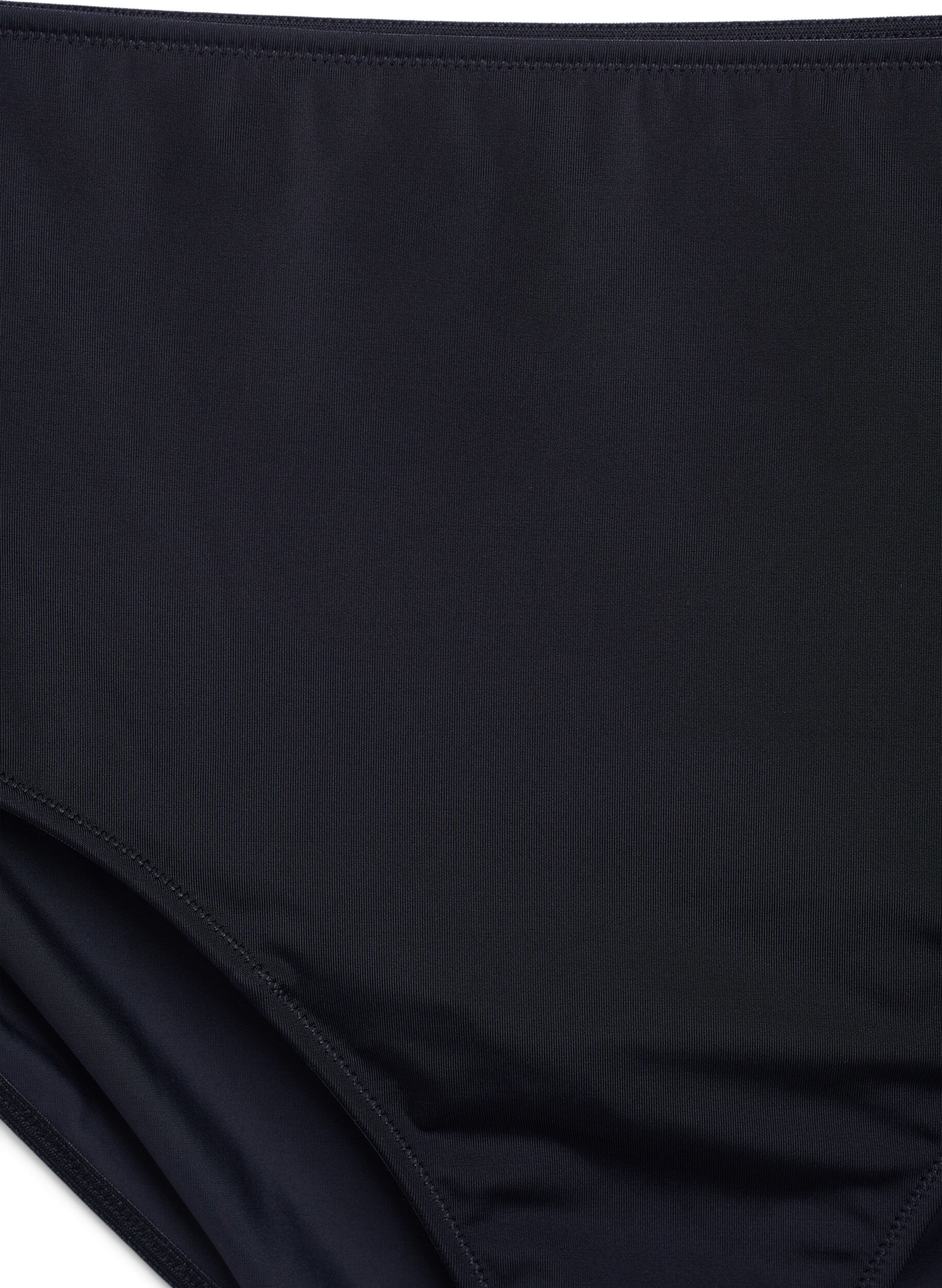 ZizziSlips aus Mikrofaser mit Innentasche, Schwarz, Packshot image number 2