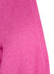 Strickjacke mit Rippenstrick und Taschen, Pink, Packshot image number 2