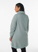 Kurzes Sweatshirtkleid mit Stehkragen und Taschen, Gr&uuml;n, Model image number 2