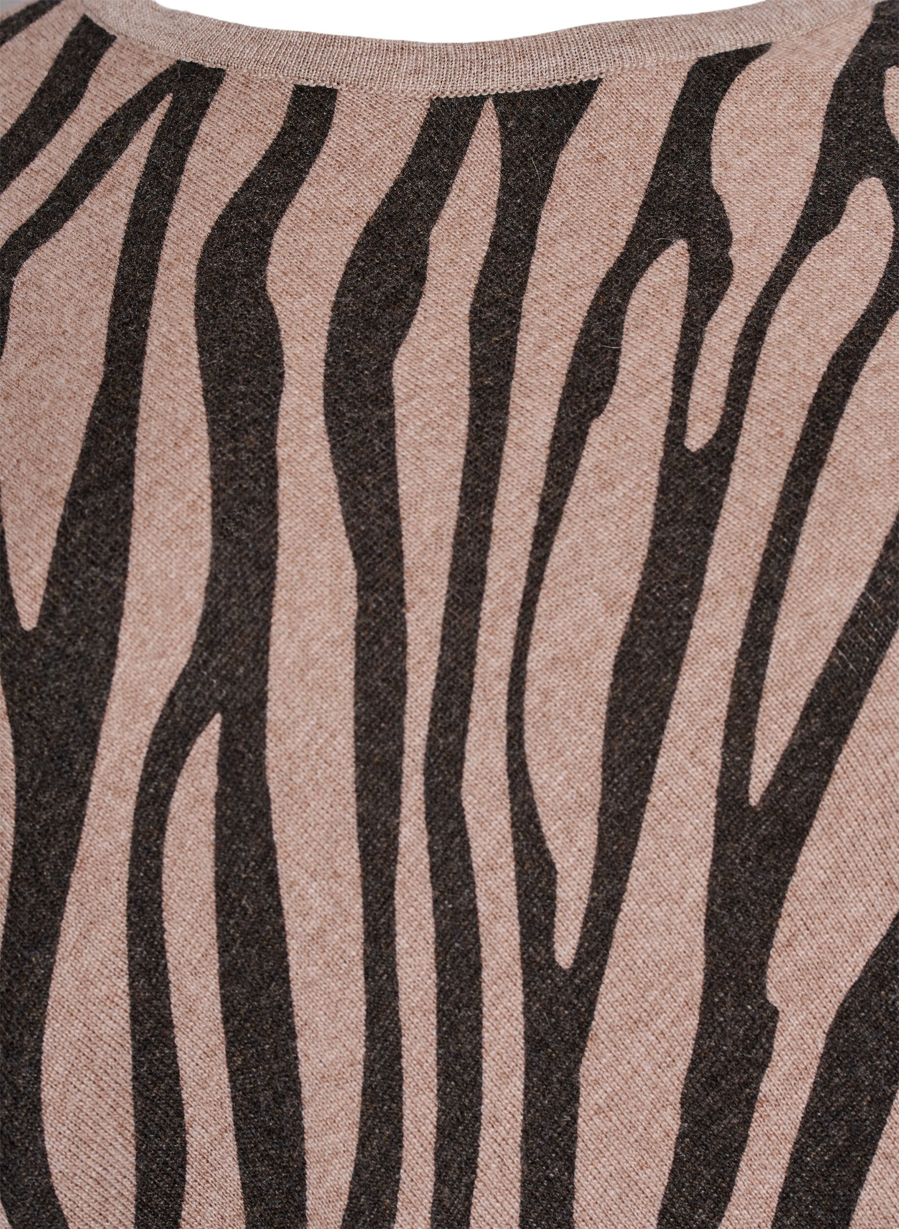 ZizziFeinstrickponcho, Schwarz, Packshot image number 2
