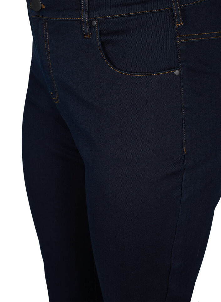 Slim Fit Emily Jeans mit normaler Taillenhöhe, Blau, Packshot image number 2
