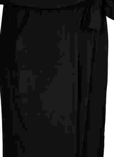 Ärmelloser Jumpsuit aus Viskose, Black, Packshot image number 3