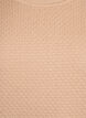 Strickbluse aus Baumwolle mit Strukturmuster, Beige, Packshot image number 2