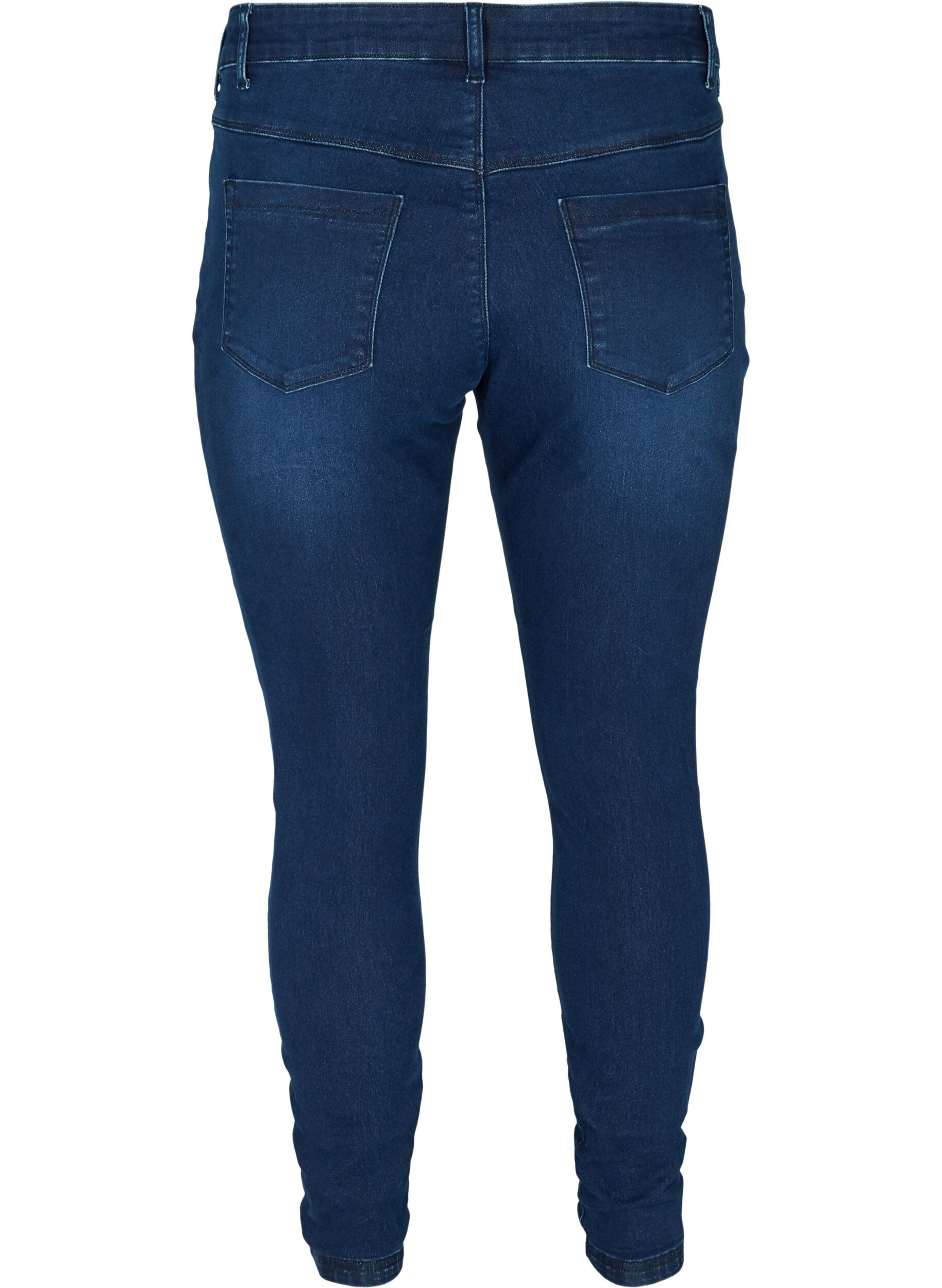 ZizziJeggings aus Baumwollmischung, Dark blue denim, Packshot image number 1