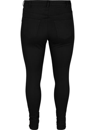 Stay black Amy Jeans mit hoher Taille, Black, Packshot image number 1