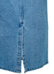 Jeansrock in Midi-Länge mit Schlitz hinten, Denim Blue, Packshot image number 3