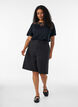 Bluse mit Spitzeneinsatz und Ballon&auml;rmeln, Schwarz, Model image number 1