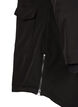 Wasserabweisende Softshell-Jacke mit Steppfutter, Schwarz, Packshot image number 4