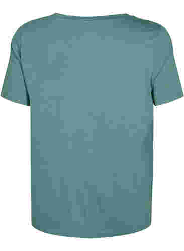Kurzärmeliges T-Shirt mit A-Linie, Sea Pine, Packshot image number 1