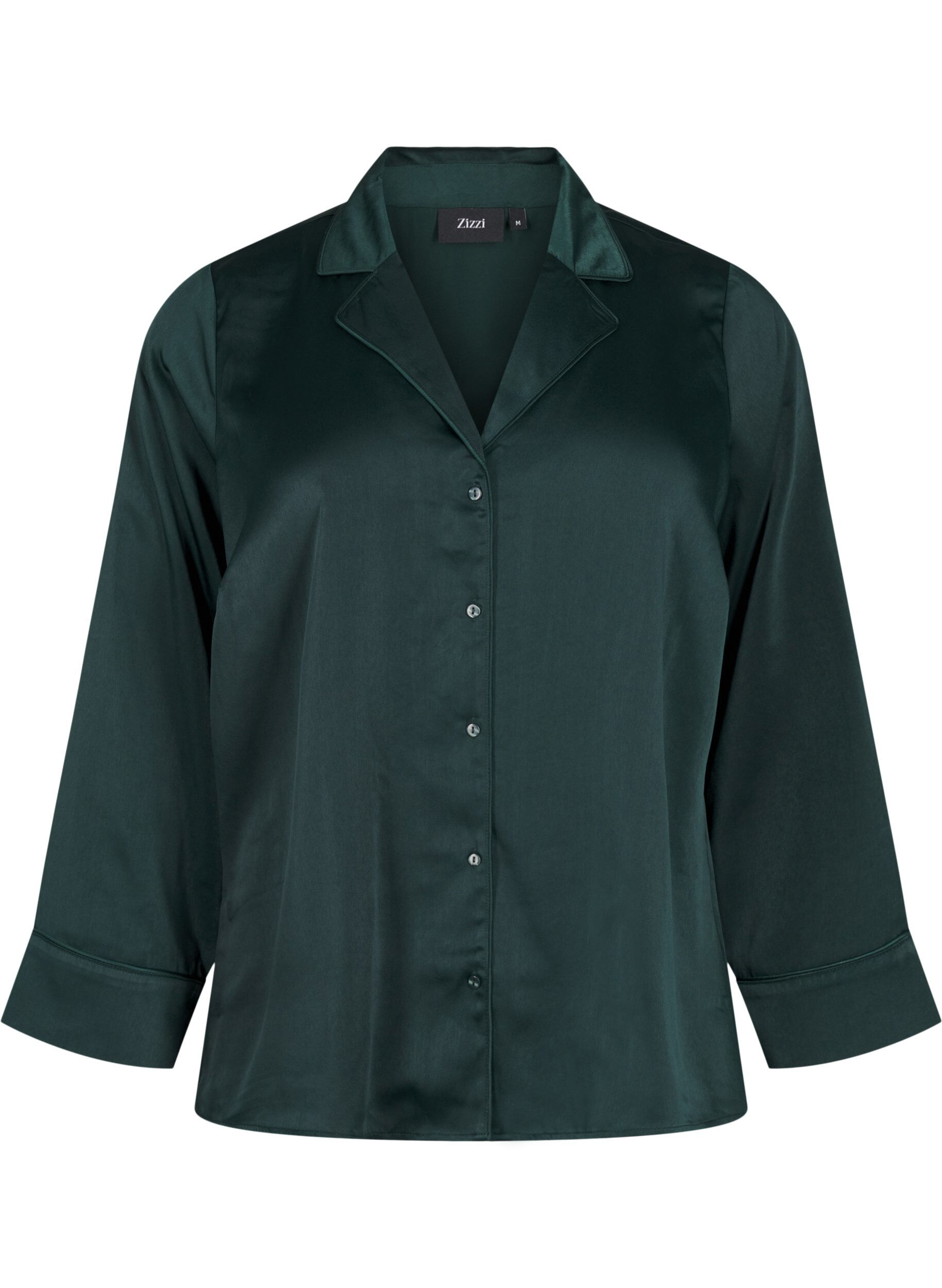 ZizziSatin-Nachthemd, Scarab, Packshot image number 0