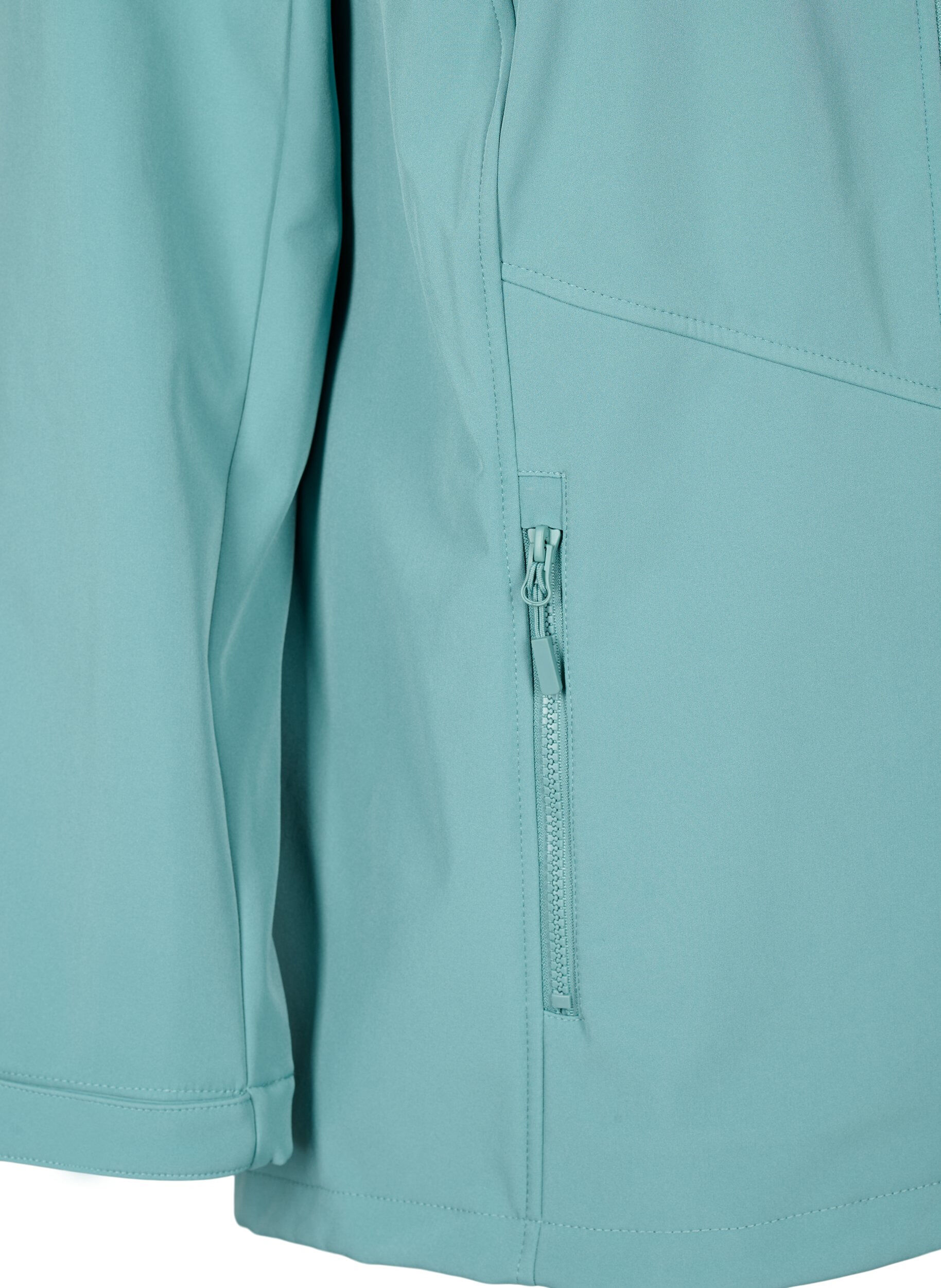 ZizziKurze Softshell-Jacke mit Taschen, Arctic, Packshot image number 3