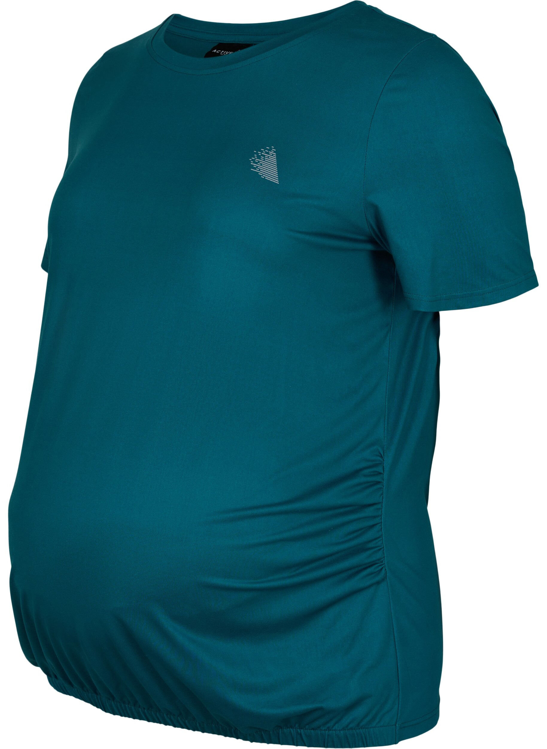 ZizziSchwagnerschafts-Trainings-T-Shirt, Deep Teal, Packshot image number 0
