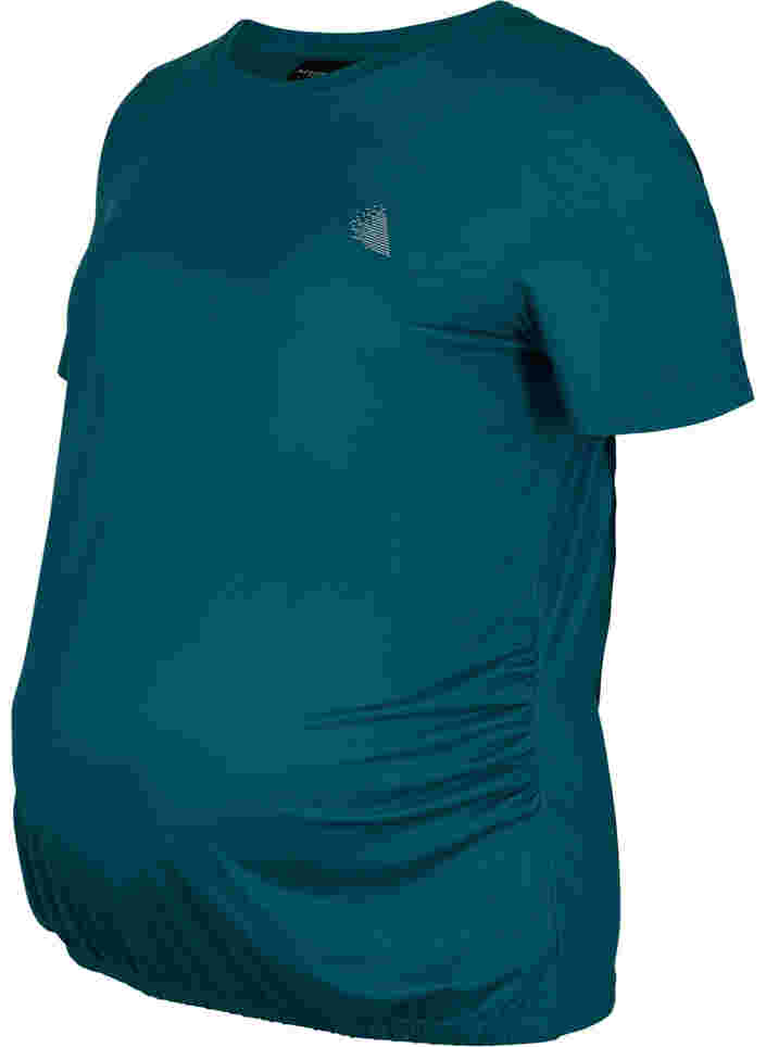 Schwagnerschafts-Trainings-T-Shirt, Deep Teal, Packshot image number 0