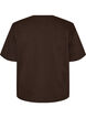 Kastiges T-Shirt aus Baumwolle, Braun, Packshot image number 1
