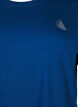 Trainingsshirt mit 3/4-Ärmeln, Blau, Packshot image number 2