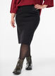 Eng anliegender Rock mit Gummibund an der Taille, Schwarz, Model image number 2