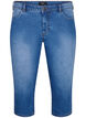 Emily Schmale Passform Denim-Caprihose, Blue Denim, Packshot image number 0