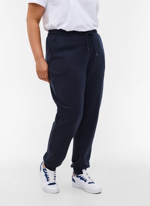 Lockere Sweatpants mit Taschen, Night Sky, Model image number 2