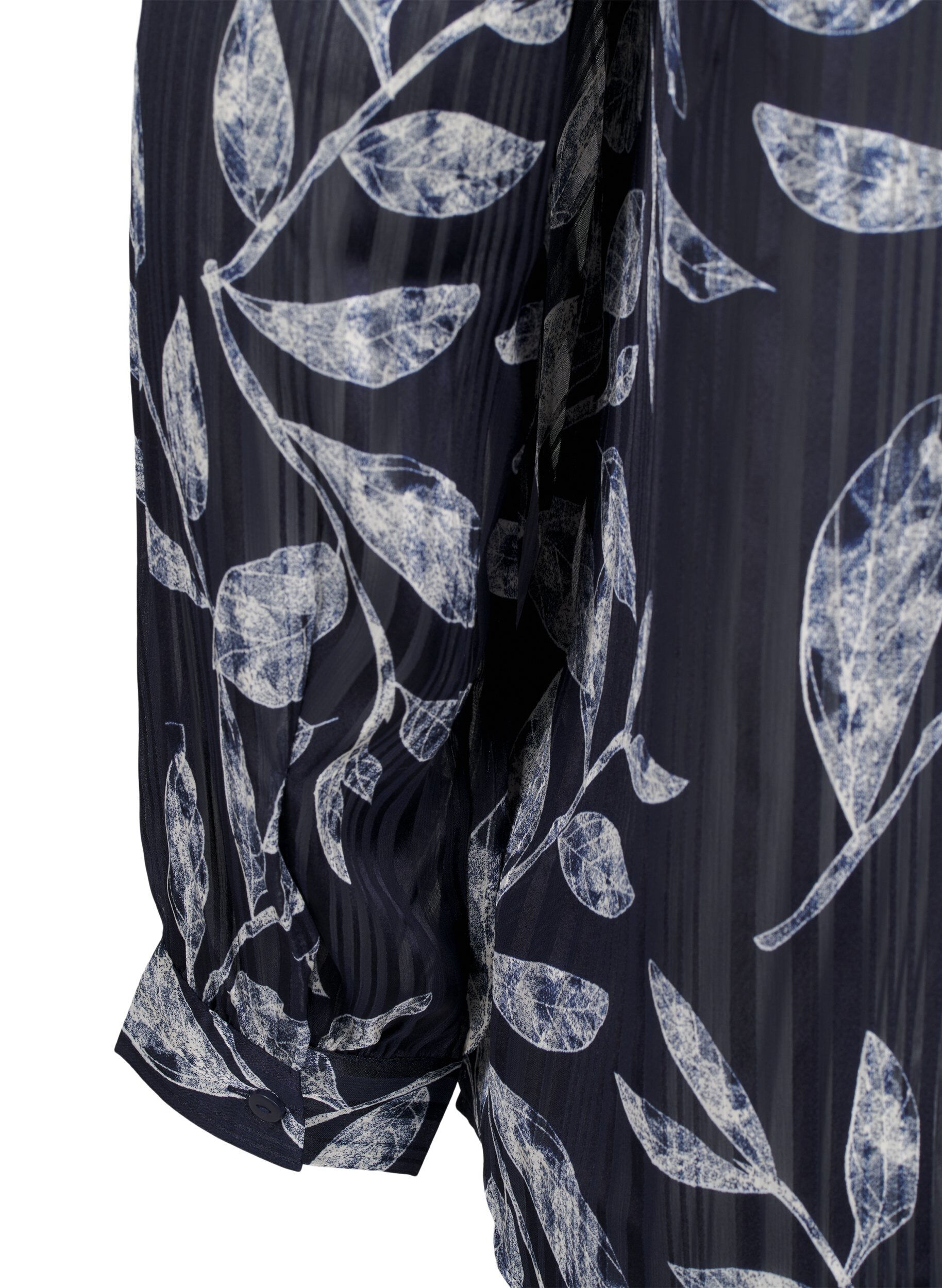 ZizziLangarmshirt mit Kn&ouml;pfen, Blau, Packshot image number 3