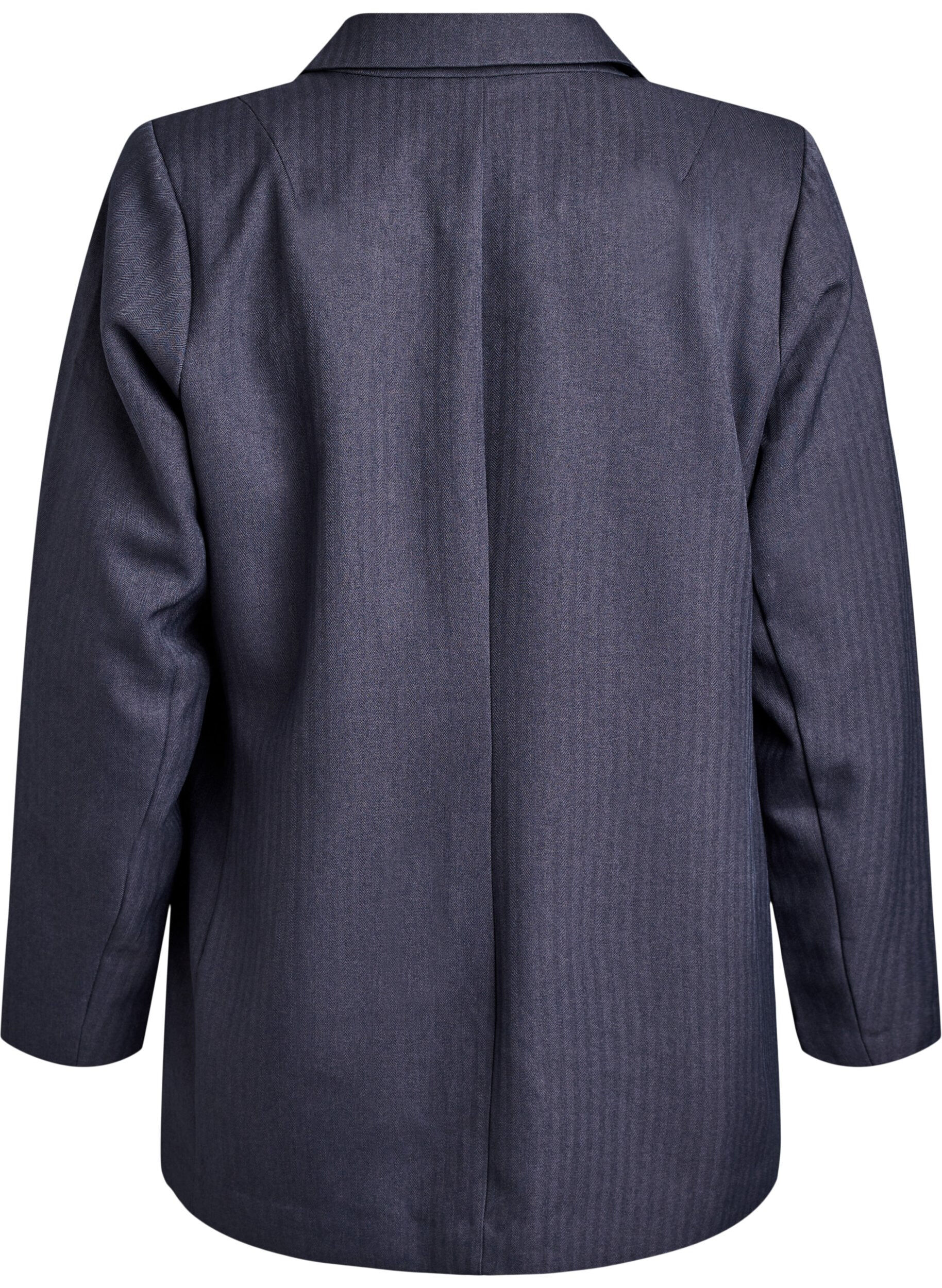 ZizziKlassischer Blazer mit Taschen, Grau, Packshot image number 1