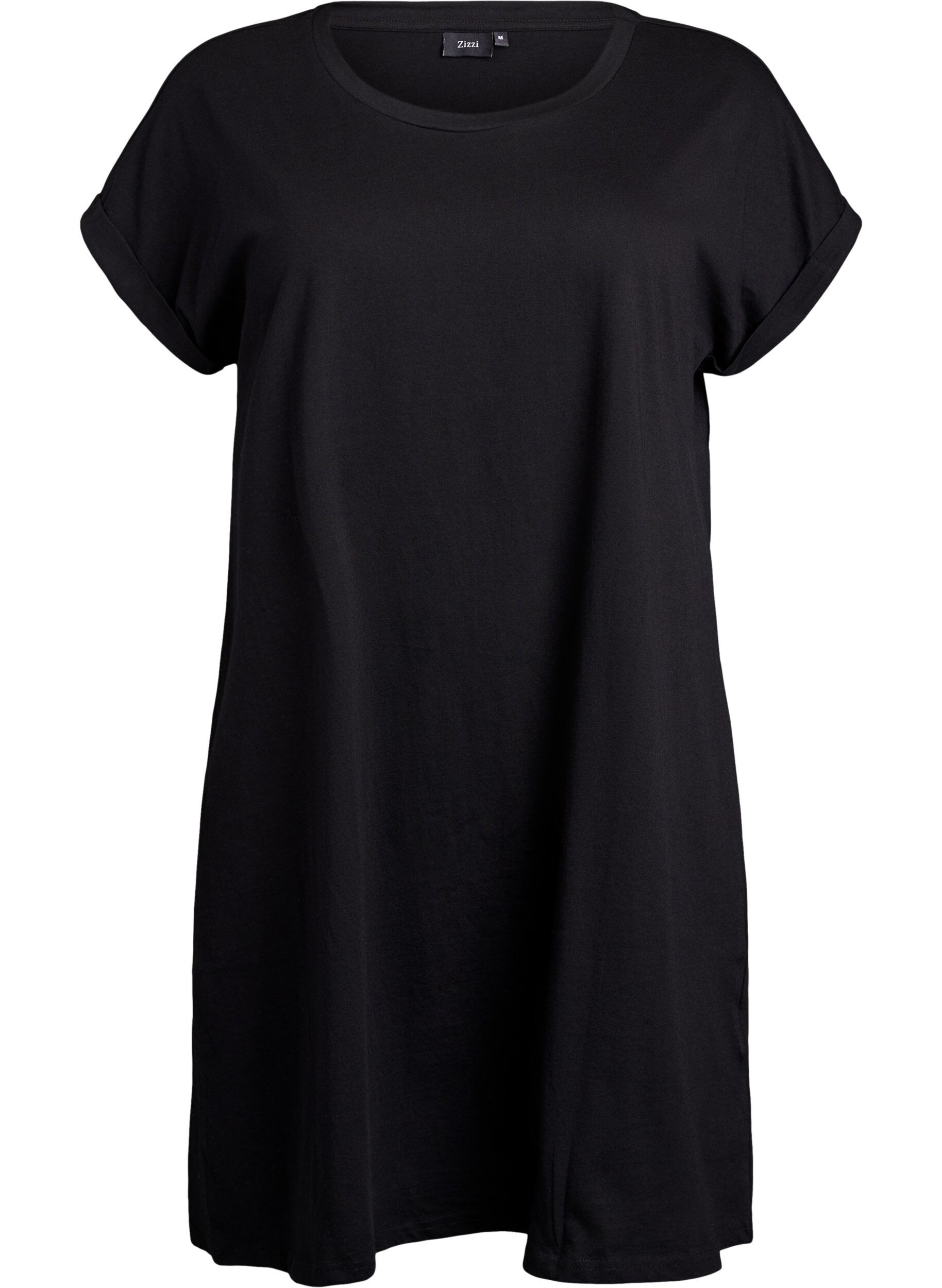 Zizzi2er-Pack T-Shirt-Kleid mit kurzen &Auml;rmeln, Blau, Packshot image number 2