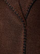 Teddyjacke mit Kontrastdetails, Braun, Packshot image number 3
