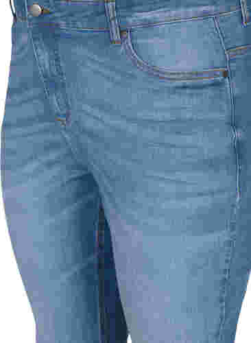 Emily Jeans mit Slim Fit und normaler Taillenhöhe, Blue denim, Packshot image number 2