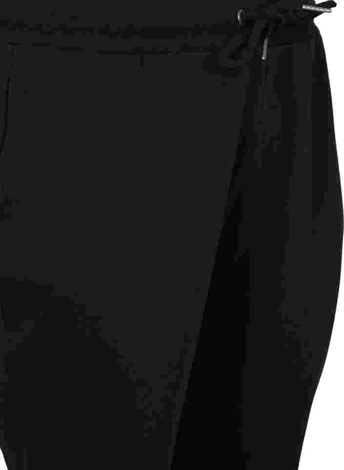 Sweatpants mit Schnürung und Taschen, Black, Packshot image number 2