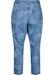Mille Jeans mit geblümtem Muster, Blau, Packshot image number 1