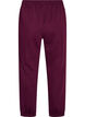 Hoch taillierte Sweatpants mit Kordelzug, Lila, Packshot image number 1