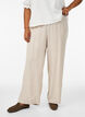 Lockere Hose aus Leinen und Viskose, Beige, Model image number 2